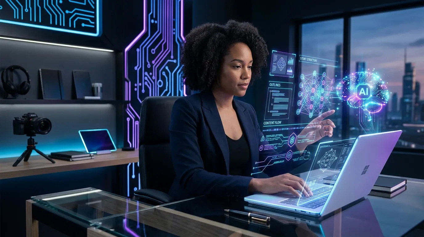 Cómo usar inteligencia artificial para crear contenido más rápido y con ...