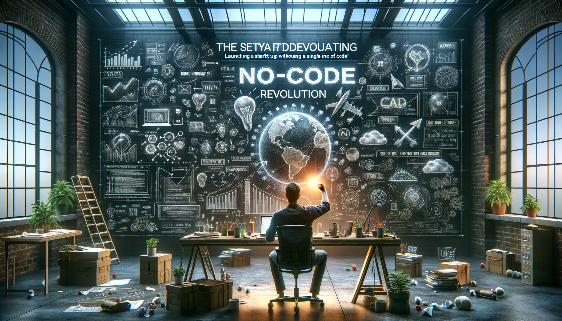 La Revolución No-Code: Cómo lanzar tu propia startup sin escribir una sola línea de código