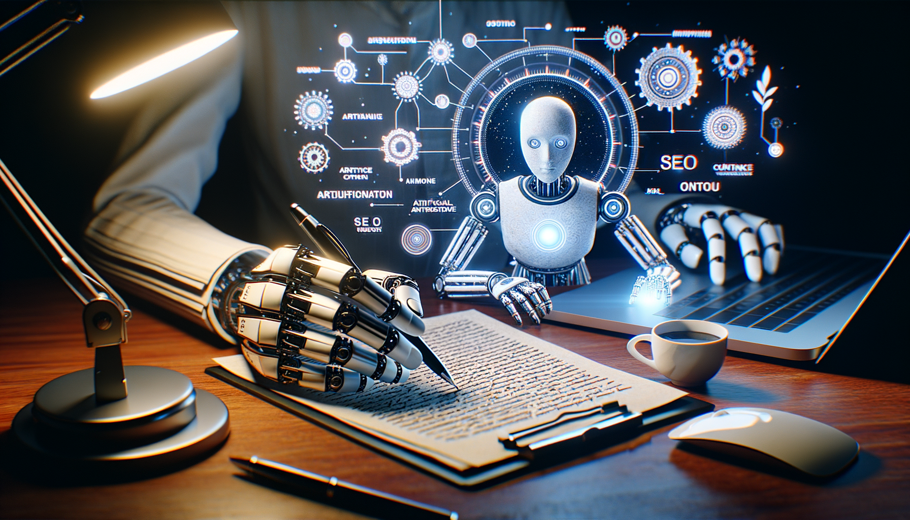 Escribir contenido SEO con inteligencia artificial en articulos.ai